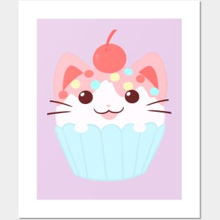 Cupcake Cat Posters and Art